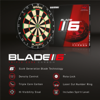 Winmau Dartboard Blade 6 Triple Core Carbon PDC