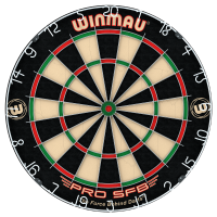 Winmau Dartboard PRO-SFB inklusive 2 Satz Winmau Steeldarts