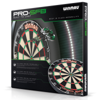 Winmau Dartboard PRO-SFB inklusive 2 Satz Winmau Steeldarts