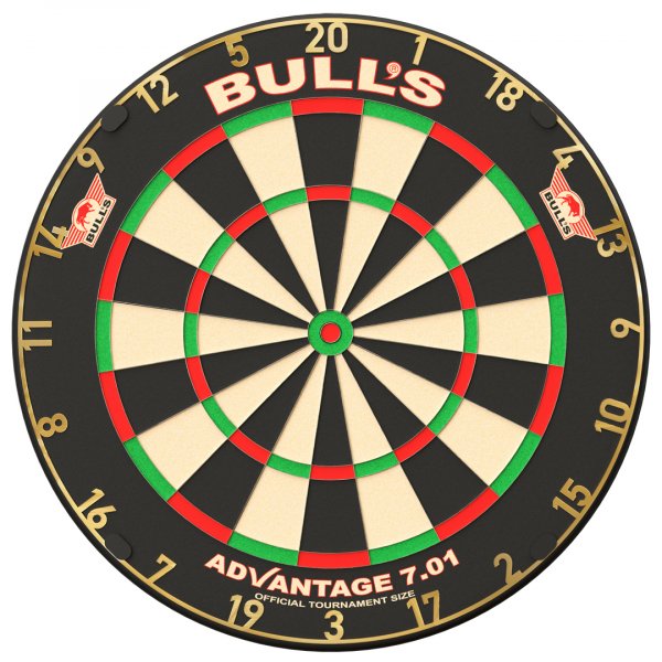 Bulls Advantage Black Dartboard